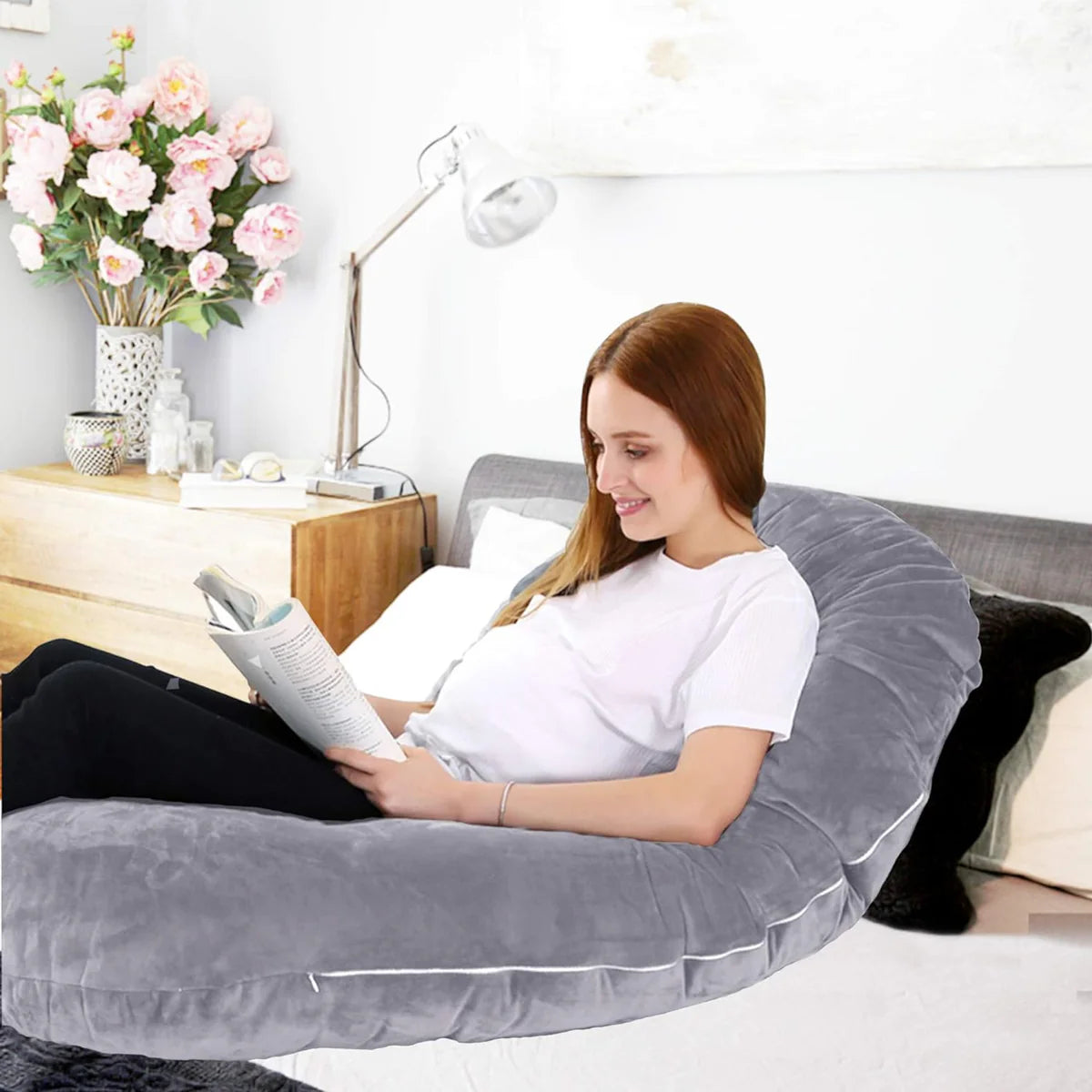 MumEmbrace - Full Body Support Pillow